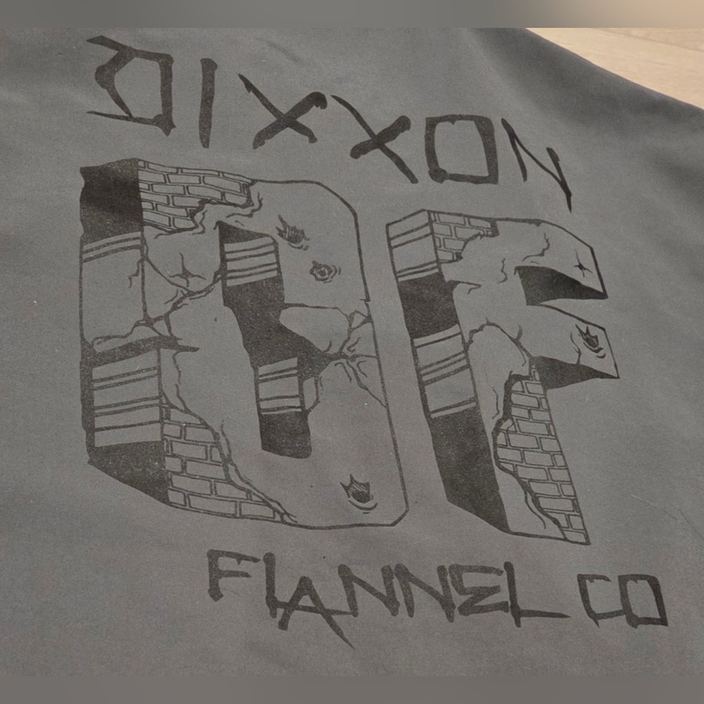 DIXXON Grey Windbreaker Jacket with Subtle Breast Logo And Back Hit Streerwear